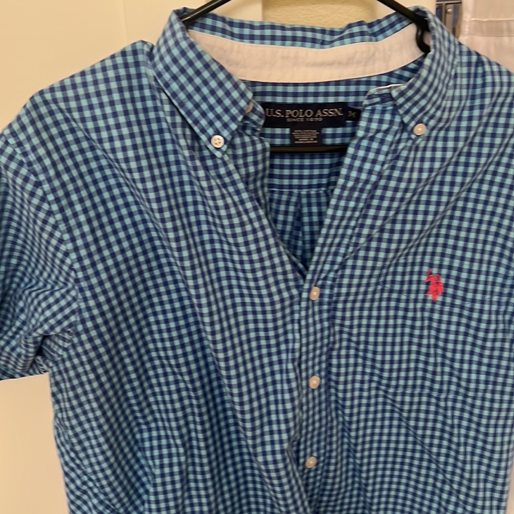 Button up polo assn.